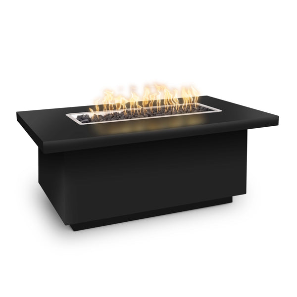 The Outdoor Plus 48" Fremont Fire Table - 24" Tall - Powder Coated Metal