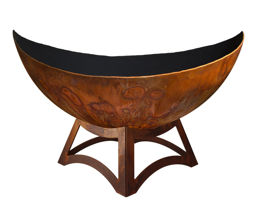 Ohio Flame Lunar Artisan Fire Bowl with Hollow Base