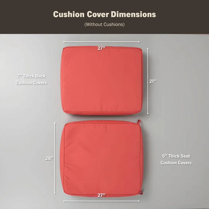 Kinger Home Serenity Seat Cushion Covers