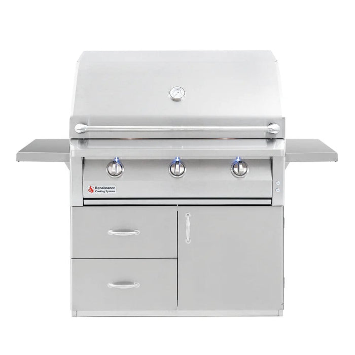 American Renaissance Grill by RCS 42" 3-Burner Freestanding Grill