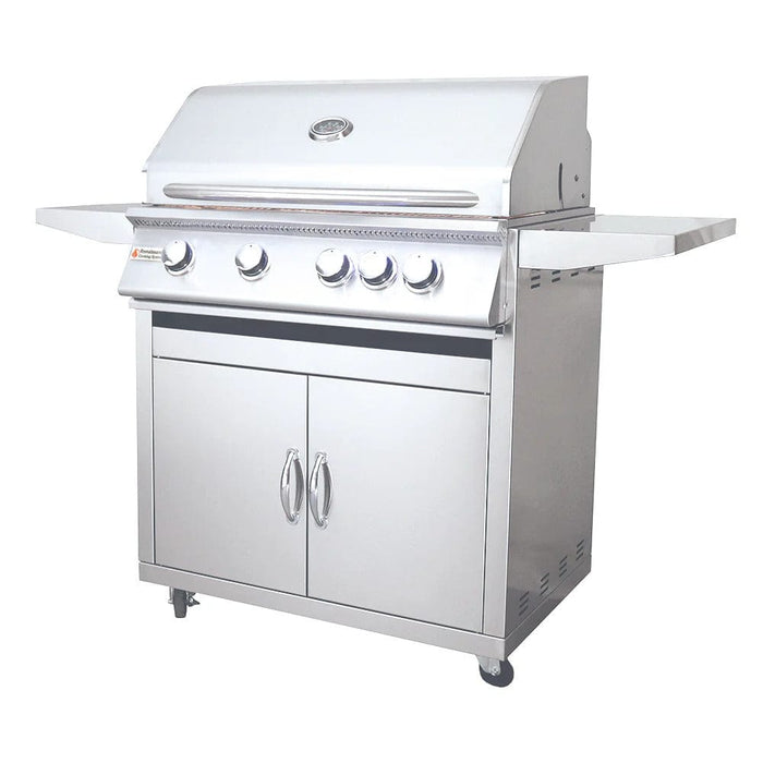 RCS Premier Series 32" 4-Burner Freestanding Grill With Rear Infrared Burner