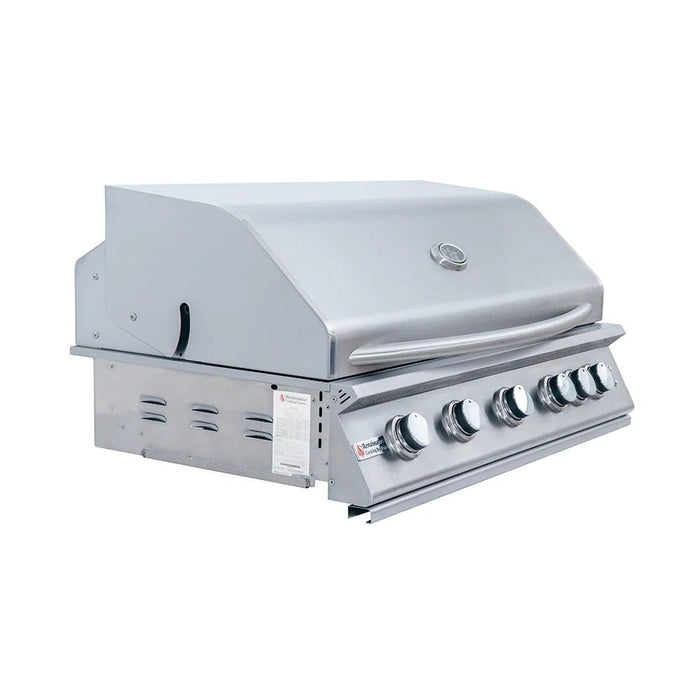 RCS Premier Series 40" 5-Burner Freestanding Grill w/ Rear Infrared Burner