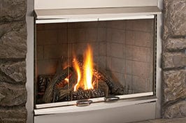 Superior Outdoor Bi-Fold Door With Frame And Hoods For VRE4300 Gas Fireplaces