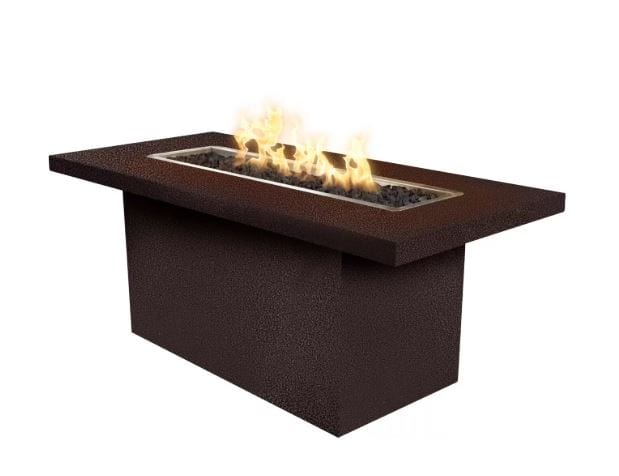 The Outdoor Plus 60” Bella Linear Fire Table - Powder Coated Metal