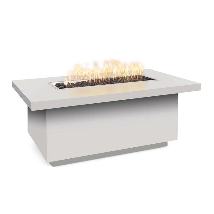 The Outdoor Plus 72" Fremont Fire Table - 24" Tall - Powder Coated Metal