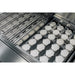 American Made Grills Alturi gas grill stainless steel cooking grates above ceramic briquette heat distribution system