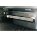 Close-up of infrared rear rotisserie burner inside an American Made Grills Alturi built-in gas grill