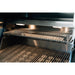 American Made Grills Alturi 42-inch built-in gas grill interior showing the removable warming rack, stainless steel cooking grates, and interior cooking lights.