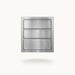 American Made Grills 18-inch Deluxe 3-Drawer stainless steel built-in outdoor kitchen storage system