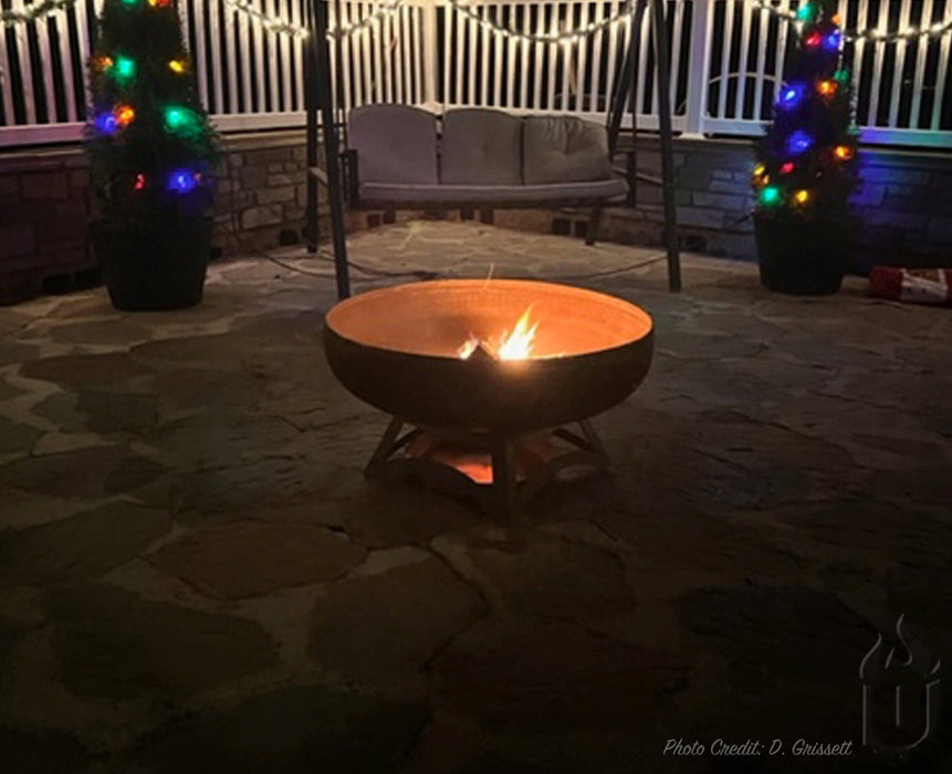 Ohio Flame Liberty Fire Pit with Hollow Base