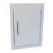 Kokomo Grills 14 x 20-inch vertical stainless steel outdoor kitchen access door with polished bar handle