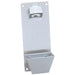 Kokomo Grills stainless steel bottle opener and cap catcher for outdoor kitchens and BBQ islands