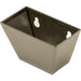 Close-up of detachable stainless steel cap catcher for Kokomo Grills outdoor kitchen bottle opener