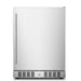 Kokomo Grills 24-Inch Professional Luxury Outdoor Refrigerator with stainless steel door, bar handle, and front ventilation.