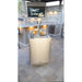 Kokomo Grills stainless steel outdoor kegerator in a luxury backyard outdoor kitchen and bar area