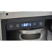 Digital temperature control display on Kokomo Grills outdoor kegerator showing 32 degrees Fahrenheit