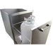 Kokomo Grills outdoor kitchen propane tank pull-out with LP cylinder and stainless steel drawer enclosure