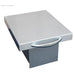 Kokomo Grills Built-In Trash Chute with Cutting Board KO-TRSCH in 304 stainless steel with cutting board closed