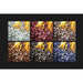 Napoleon decorative glass media color options for Patioflame outdoor gas fire pit burners with flames
