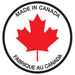 Napoleon Made in Canada badge featuring a red maple leaf and bilingual Canadian manufacturing emblem.