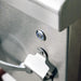 Built-in bottle opener and LED light on Summerset stainless steel outdoor beverage station