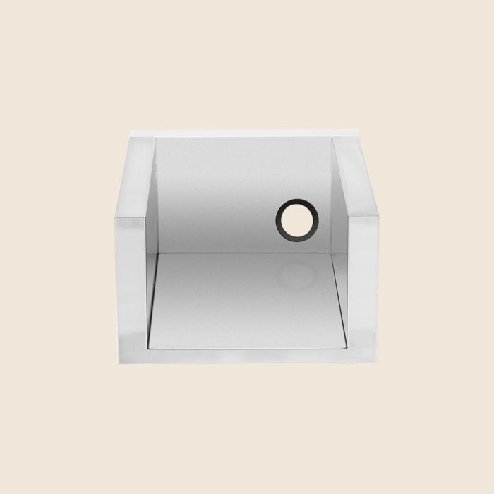 Summerset GL-SB2 insulated liner for double side burners with #304 stainless steel double-walled construction, front view.