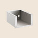 Summerset GL-SB2 stainless steel insulated liner for double side burners shown from an angled front view.