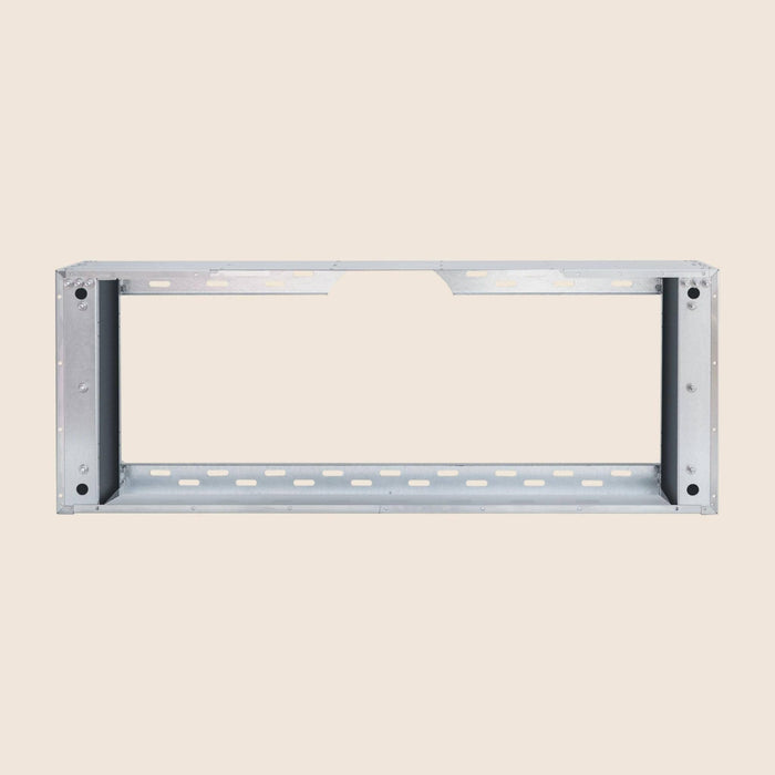 Summerset 8-Inch Spacer Bracket for 42-Inch Outdoor Vent Hood front view showing mounting frame