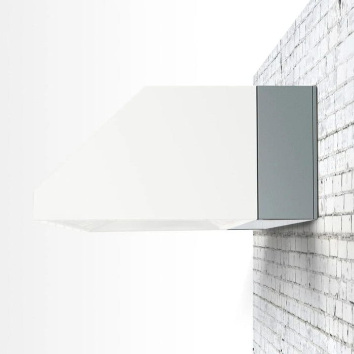 Summerset 8-Inch Spacer Bracket shown extending a 42-inch outdoor vent hood away from the wall