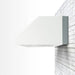 Summerset 4-Inch Spacer Bracket installed between 42-Inch Outdoor Vent Hood and wall