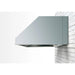Summerset 48-Inch Outdoor Rated Vent Hood wall-mounted installation with stainless steel exterior